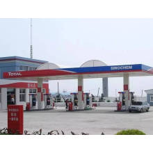 Steel Frame Gas Station Canopy Design